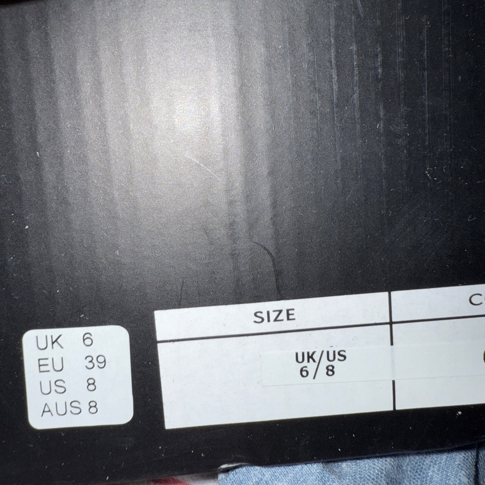 Pretty Little Thing Faux Leather Round Toe Block Heel Over the Knee Boots. NWT - Picture 5 of 7